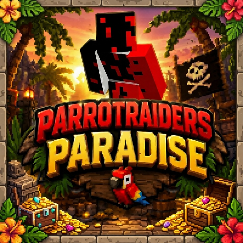 Parrotraiders Paradise logo